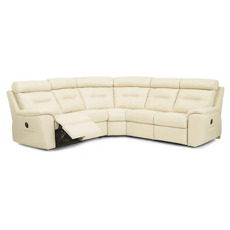 Traditional Reclining Sectional Sofa